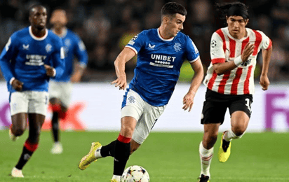 Rangers y PSV mantienen en vilo su clasificación a la Champions