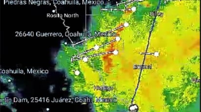 Pronósticos del clima intenso para las regiones carbonífera y norte de Coahuila