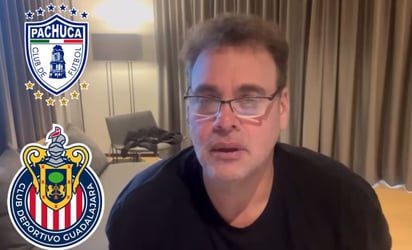 Tunden a David Faitelson en redes sociales por confundir a Chivas con el Pachuca