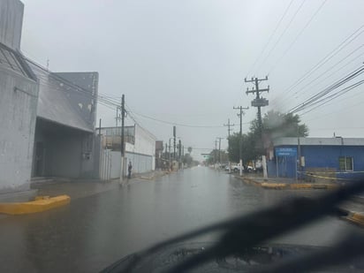 6 pulgadas de lluvia durante la tarde y noche del martes en Piedras Negras