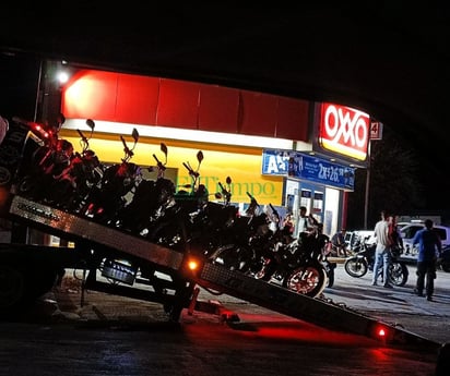 Tránsito Municipal aseguro 12 motocicletas en operativo