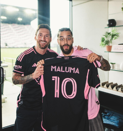 Lionel Messi aparece en el nuevo video de Maluma, filmado en el estadio de Inter Miami