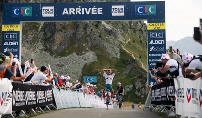 ¡Mexicano histórico! Isaac del Toro ganó la etapa seis del Tour de l’Avenir