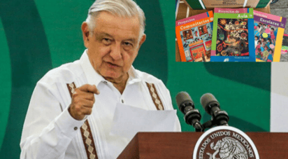 Libros de la SEP estarán el lunes en las escuelas, lo quieran o no: AMLO