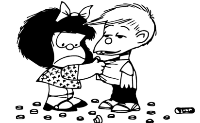 ¿De quién está enamorado Felipe, el mejor amigo de Mafalda?