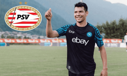 PSV querría de regreso a Chucky Lozano; ofrecería atractiva cantidad para que el Napoli rescinda su contrato