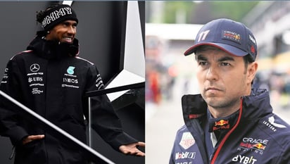 Lewis Hamilton asegura que 'cazar a Checo Pérez' es su objetivo esta temporada