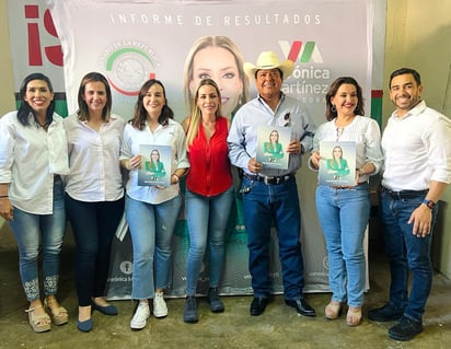 La Senadora Verónica Martínez, visitó Región Desierto y Centro; presenta informe legislativo