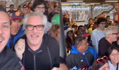 Alfonso Cuarón es 'swiftie', captan al cineasta en el último concierto de Taylor Swift en México