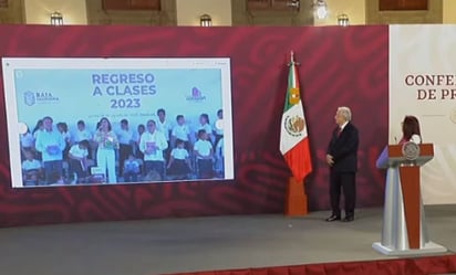 'Es todo un acontecimiento'; AMLO inaugura ciclo escolar 2023-2024