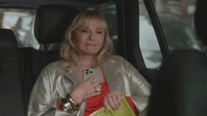 Kim Cattrall mejoró su reaparición en 'And Just Like That' con un gesto improvisado