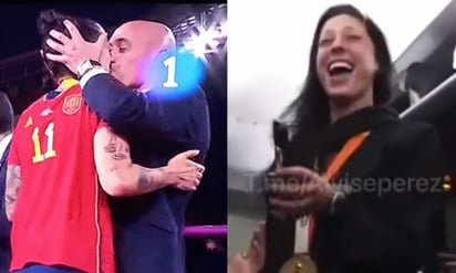 Jennifer Hermoso bromea del beso con Luis Rubiales, 'Como Iker Casillas y Sara Carbonero'