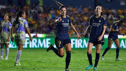 Real Madrid muestra superioridad y vence 3-1 a Tigres Femenil