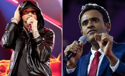 Eminem pide al precandidato republicano Vivek Ramaswamy que deje de interpretar sus canciones