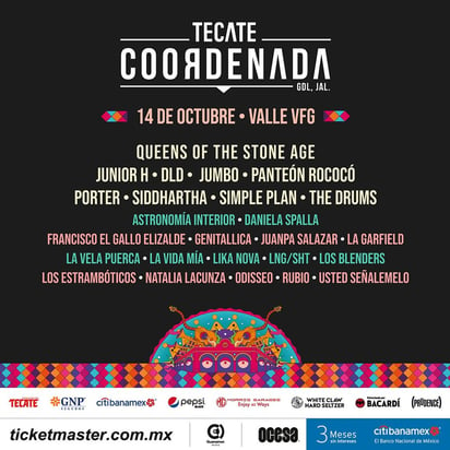 Tecate Coordenada 2023: artistas, sede, preventa y todo lo que necesitas saber