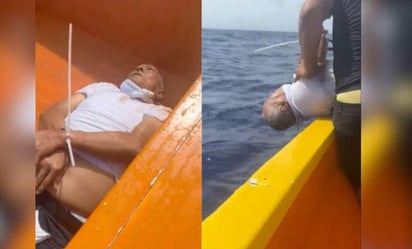 VIDEO: Cártel del Golfo se venga del narco venezolano el 'Talibán'; lo lanza al altamar amarrado de manos