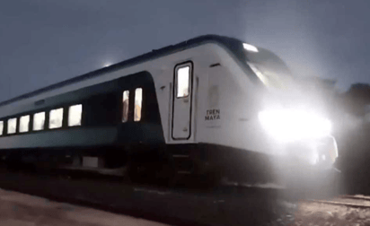 Realizan primera prueba del Tren Maya