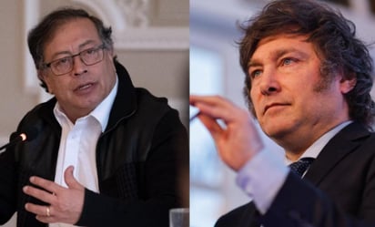 Milei le responde duro al presidente Gustavo Petro: 'Son parte de la decadencia'