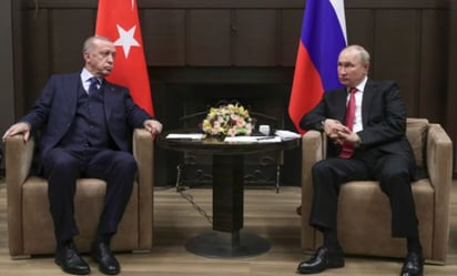 Erdogan se reúne con Putin con el objetivo de reanudar acuerdo de exportación de granos ucranianos