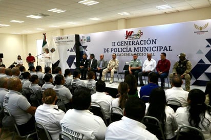 Inician actividades la segunda generación de la academia policial 