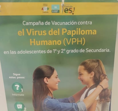 Vacuna del papiloma se aplicará esta semana a estudiantes