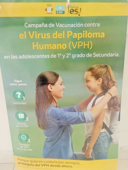 Esta semana llega vacuna del papiloma humano para niñas