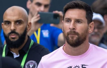 Yassine Cheuko, el guardaespaldas de Lionel Messi que es viral en TikTok por ser la sombra del jugador