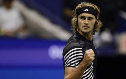 Aficionado es expulsado por grito nazi en juego del alemán Alexander Zverev en el US Open