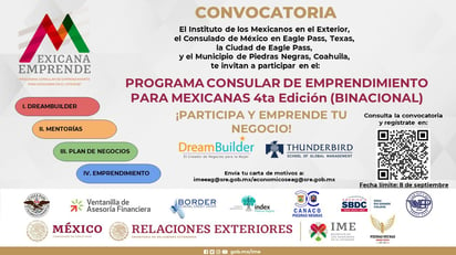 Abierta la convocatoria Mexicana Emprende 