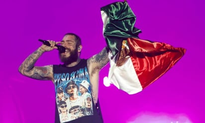 Post Malone en México: Con intensidad, ternura y playera de Peso Pluma, cierra su paso por AL