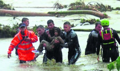 Sube a 11 la cifra de muertos por tormentas en Grecia, Turquía y Bulgaria