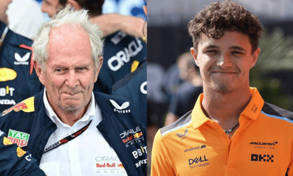 Helmut Marko recibe respuesta de Lando Norris, tras revelar que 'sería el sucesor' de Checo Pérez