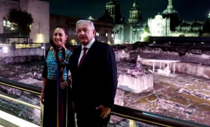 Estoy muy contento, tranquilo: AMLO al asegurar que Sheinbaum es muy buena dirigente