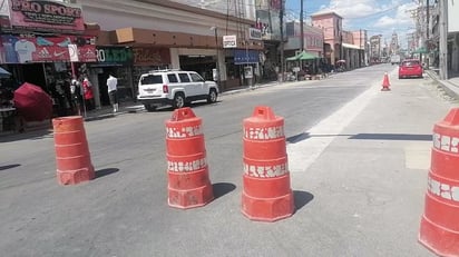 Obras de centro histórico trastornan vialidad