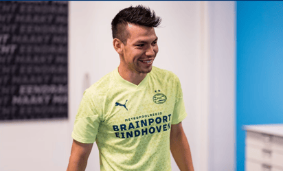 Hirving 'Chucky' Lozano con registro completo para debutar con el PSV