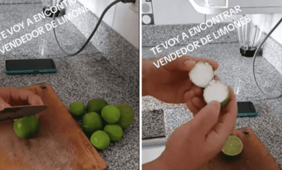 Mujer muestra en TikTok la enorme desilusión que se lleva al comprar limones en la calle