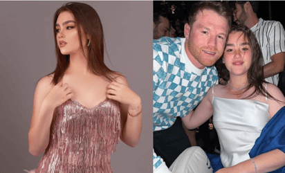 Emily Álvarez, hija de Canelo luce como princesa modelando vestidos de quinceañera