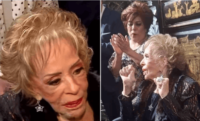 Silvia Pinal celebra 93 años entre abrazos, besos y mariachis