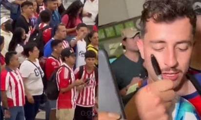 Chivas provoca caos en el aeropuerto, tras su llegada a la Ciudad de México para el Clásico Nacional