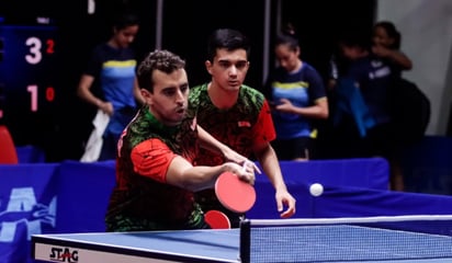 Marcos Madrid y Rogelio Castro se colgaron el bronce en Campeonato Panamericano de Tenis de Mesa