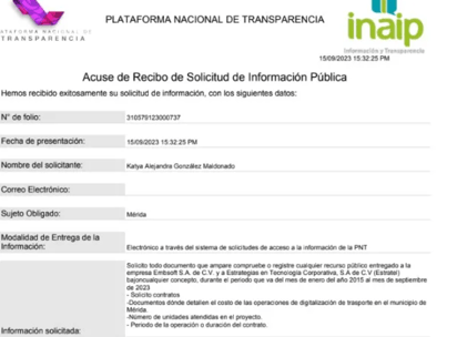 Solicita MÁS contratos de Embsoft en Yucatán