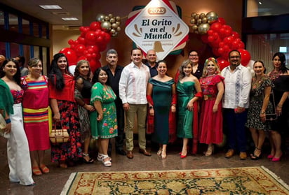 Allende fue invitado de honor en fiestas patrias de la ciudad de Eagle Pass, Texas