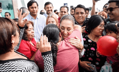 Claudia Sheinbaum llega a Michoacán donde iniciará su gira por el país