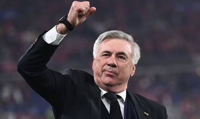 Carlo Ancelotti se convirtió en el segundo entrenador con más triunfos en el Real Madrid y así lo celebró