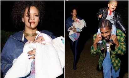 FOTOS: Rihanna presenta por primera vez a su segundo hijo en tiernas imágenes familiares