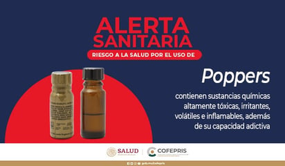 Cofepris alerta por consumo de poppers: ¿Qué son y cómo te afectan?