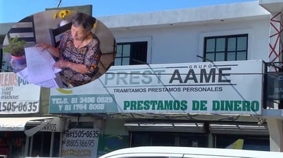 Exigen medio millón a abuelita por deuda inexistente 