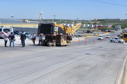 Acuña continúa con obras de pavimentación