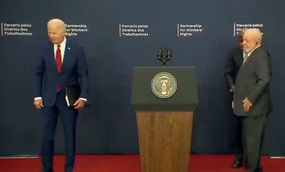 VIDEO. Biden lo hace de nuevo... se muestra confundido y hasta desaira a Lula