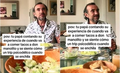 VIDEO: Hombre cuenta cómo comer tacos con salsa le provocó un viaje psicodélico y se vuelve viral